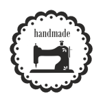 Stempel "handmade" maszyna retro