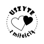 Stempel "Uszyte z miłością"