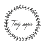 Stempel personalizowany z Twoim napisem "wianek" 03