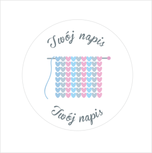 Naklejka z Twoim napisem SZYCIE 02