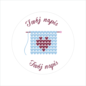 Naklejka z Twoim napisem SZYCIE 01